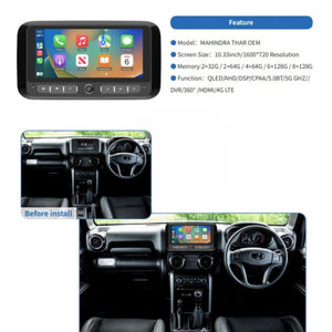 10.33" THAR ANDROID CAR STEREO