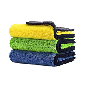 500 GSM Microfiber Double Layered Extra Thick Cleaning Cloths